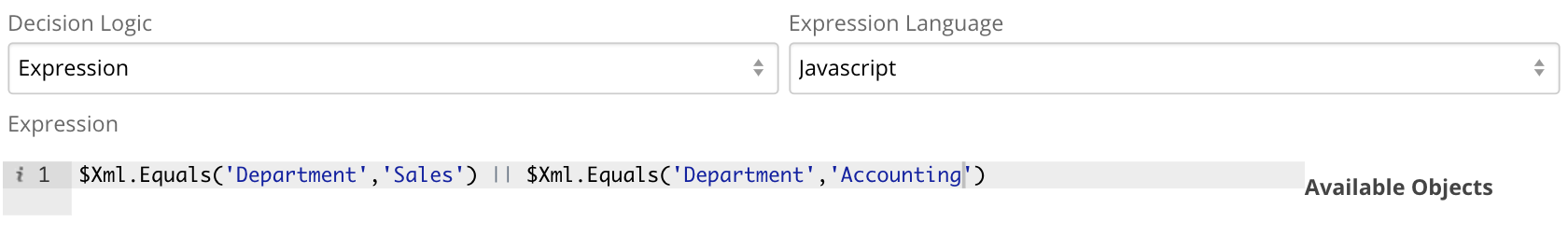 Bir eylemi otomatik seçmek için kullanılan JavaScript ifadesi.